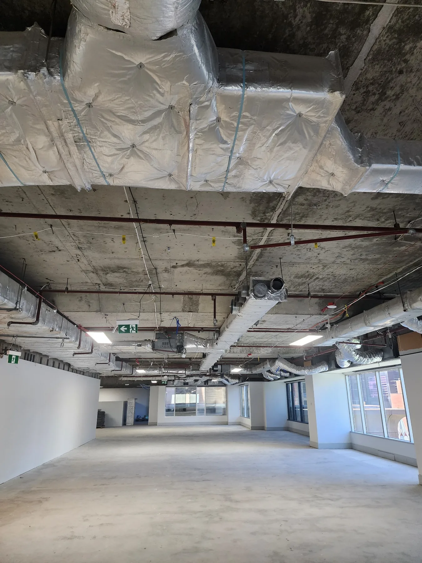 Commercial mechanical services installation